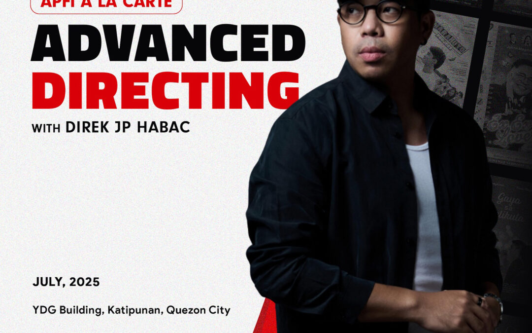 New A La Carte Session: Advanced Directing with JP Habac
